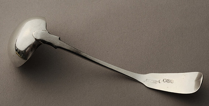 Georgian Scottish Silver Toddy Ladle